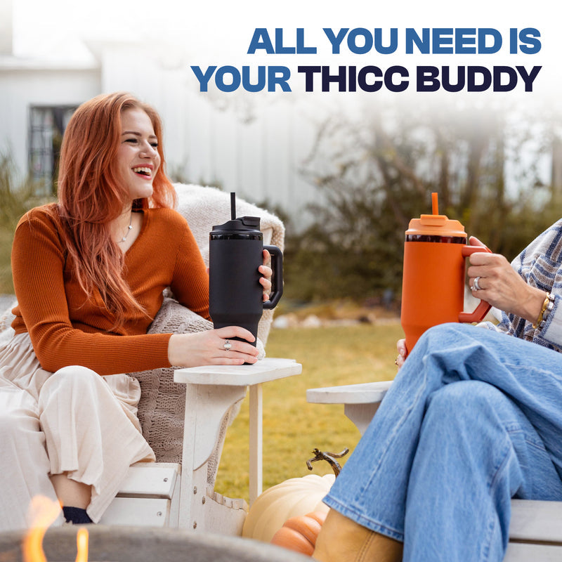 Thicc Buddy 40oz | Arkansas Razorbacks | Skin + Budz Bundle